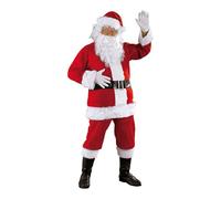 Rubie's Costume de Père Noël complet de luxe pour Noël adultes Taille unique