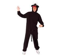 Rubies Costume de Taureau Adulte Unisexe Taille Unique Jumpsuit avec Capuche et Queue attachée pour Halloween, Carnaval, fête, Enterrement de Vie de Jeune Fille, Cosplay et Anniversaire
