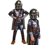 Rubies Costume Déguisement Enfant Mandalorian Classique Noir + Masque