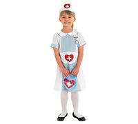 Rubies Costume d'infirmière Officiel pour Fille - Déguisement pour Enfant - Semaine du Livre - Tenue d'halloween