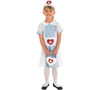 Rubies - Costume - Fille BN4308 (S) (Blanc/Bleu/Rouge)