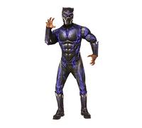 Rubies Costume officiel Avengers Black Panther Battlesuit, Deluxe pour homme - Taille XL
