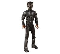 Rubie's Costume officiel Avengers Black Panther Deluxe pour enfant Taille L 8 - 10 ans Hauteur 147 cm - version anglaise