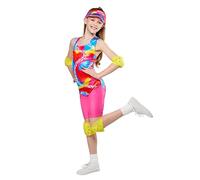 Rubies Costume officiel Barbie Rollerskate pour fille Taille 7-8 ans