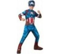 Rubies Costume officiel Captain America classique, enfant, 702563-S, taille S de 5 à 6 ans RUBIES