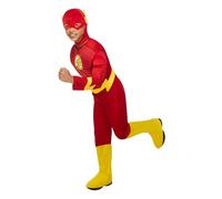 Rubie's Official DC Superhero The Flash Deluxe Child Costume, Kids Fancy Dress 5
