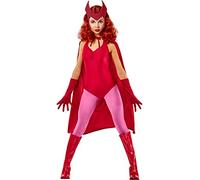 Rubie's Costume officiel Disney Marvel Wanda pour adulte, déguisement de super-héros pour femme, comme sur l'image, M