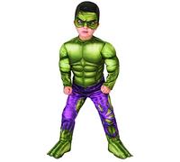 Rubie's Costume officiel Marvel Avengers Hulk Deluxe pour enfant de 3 à 4 ans, journée mondiale du livre