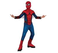 Rubie's Costume Officiel Marvel Spider-Man loin de Chez soi, Spiderman Enfant Bleu et Rouge, Grand - 8-10 ans
