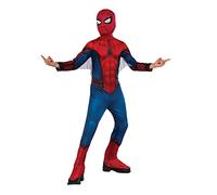 Rubie's Costume Officiel Marvel Spider-Man loin de Chez soi, Spiderman Enfant Bleu et Rouge, Petit - 3-4 ans