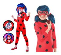 Rubie's Miraculous Ladybug Costume divertente Bambine e ragazze M 5-6 anni Multi