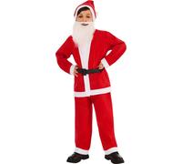 Rubies - Costume "Père Noël" - Enfants BN6188 (116) (Rouge/Blanc)
