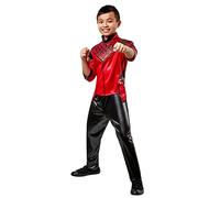 Rubie's, Costume Shang-Chi, costume pour enfants, idéal pour Halloween, carnaval et fêtes masquées, comprend un t-shirt et un pantalon