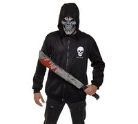 Rubies Costume Skull Killer pour adulte, avec sweat-shirt et masque, Officiel Halloween, Carnaval, Fêtes