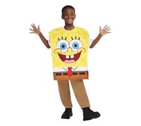 RUBIES COSTUME SPONGEBOB Enfant Garçon Fille Taille M Tabarro pour Carnaval, Noël, Fêtes et Cosplay