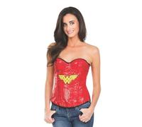 Rubies Costume Wonder Woman Red Sequin Corset L