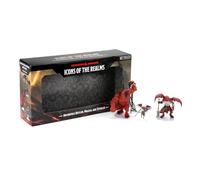 Rubie's- D&D Icônes des Royaumes Miniatures : Archdevils-Hutijin, Moloch, Titivilus Monster Figure, 96141, Multicolore