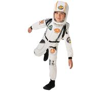 Rubie's d'astronaute pour garçon Déguisement Homme de l'espace pour la NASA uniforme Kid enfant Costume, Medium, 5-6 ans - Version Anglaise