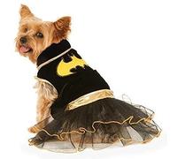 Rubies DC Comics 580323S Costume Officiel Batgirl pour Chien, Taille S (du Cou à la Queue 27,9 cm, Poitrine 35,6 cm) Halloween Halloween