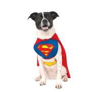 Rubie's DC Comics Costume pour Animal Domestique Superman XL (Cou : 50,8 cm, Tour de poitrail : 68,6 cm, Dos : 71,1 cm)