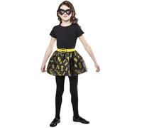 RUBIE'S DC Comics officiel - Set de déguisement pour enfant Batgirl jupe tutu et masque - Taille unique 5-8 ans