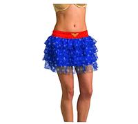 Rubie's DC officielle Wonder Woman Mesdames Tutu pour femme Bleu/Rouge Taille Un
