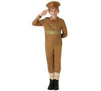 Rubie's de la Première Guerre Mondiale Soldat -Costume garçon Grande - Version Anglaise
