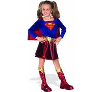 Rubie's de Luxe Enfants Supergirl Déguisement Super Héros Dc Bd Cape Halloween