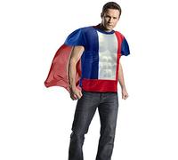 RUBIE'S Déguisement adulte Bleu/Blanc/Rouge - Taillle unique, I-810778STD Carnaval