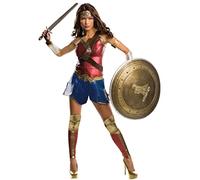RUBIE'S - Déguisement Adulte Grand Heritage Wonder Woman - Taille Adulte L - I-820076L Carnaval