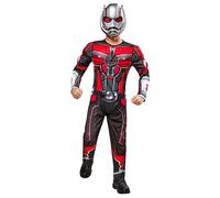 Rubies Déguisement Antman Am3 Deluxe pour enfants, Jumpsuit et masque, Officiel Marvel pour carnaval, Noël, Anniversaire, Fêtes et Halloween.