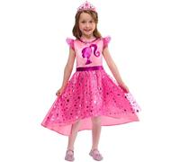 Rubie's Déguisement Barbie Enfants Rose Taille 104-116 cm
