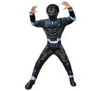 Rubies Déguisement Black Panther Deluxe 301734M pour enfant - Multicolore - 9-10 ans