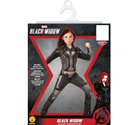 RUBIE'S AVENGERS officiel -Déguisement classique Black Widow,Noir 9-10 ans(M) Halloween