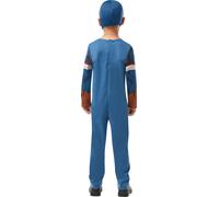 Rubie's Déguisement Classique Captain América Série Animée Taille L Bleu
