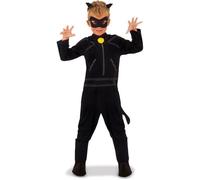 RUBIES Déguisement classique Chat Noir Miraculous 3/4 ans