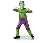 Rubie's Déguisement Classique Hulk Enfant - Taille 7-8 ans, Tunique imprimée & Masque