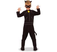 Costume classique Miraculous Ladybug Chat Noir 7/8 ans Multicolore G