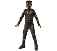 RUBIE'S. Déguisement de Black Panther Noir de Marvel pour enfant. 8 ans. Enfant 3 ans