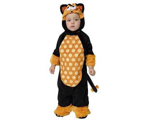 Rubies Déguisement de chat Monster Kit-Cat, taille unique pour bébés de 1 à 2 ans, combinaison et capuche pour Halloween, carnaval, fêtes et anniversaires