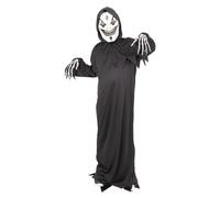 Rubies Déguisement de clown mortel pour garçons et filles - Tunique avec capuche, gants et masque - Licence officielle pour Halloween - Déguisement d'Halloween pour fille