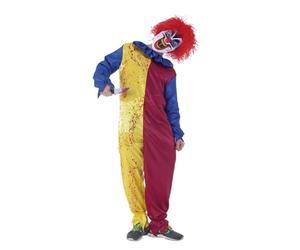 Rubies Déguisement de clown Psycho pour enfants avec combinaison et masque, licence officielle, idéal pour Halloween, carnaval et anniversaire