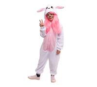 Rubies Déguisement de lapin pour filles et garçons, combinaison avec capuche et queue, pour carnaval, Halloween, anniversaire et fête