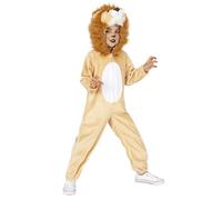 Rubies Déguisement de Lion avec son pour garçons et filles, combinaison avec capuche, queue et boîte sonore, costume animal pour carnaval, cosplay et fêtes