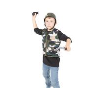 RUBIE'S Déguisement de Militaire pour enfant - Taille Unique (5-8ans) Halloween