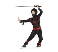 Rubie's Déguisement de ninja S8820-M – noir et rouge – Taille M