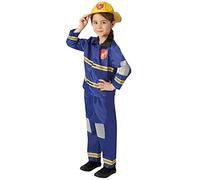 Rubie's Déguisement de Pompier Officiel pour Enfant, 889518S, Multicolore, S