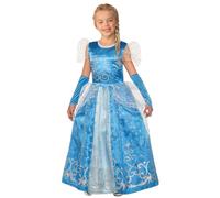 Rubies Déguisement de princesse des neiges pour fille avec manches pour fête, cadeau, anniversaire, Noël et carnaval (S 7-8 ans)