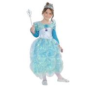 Rubies Déguisement de princesse paradis bleu pour enfant, taille XXS, pour carnaval, Noël, fêtes et cosplay Taille XXS