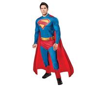 Rubie's – Déguisement Superman DC Deluxe – Officiel pour adulte – Taille S